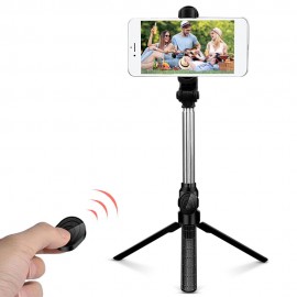 Golf Phone Holder with Wireless Remote Shutter Extendable Phone Stick Tripod Stand Golf Swing Recording Training Aids